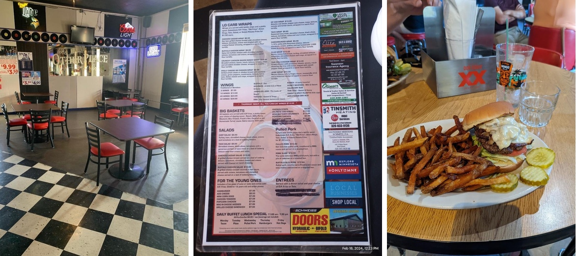 Other Place Menu