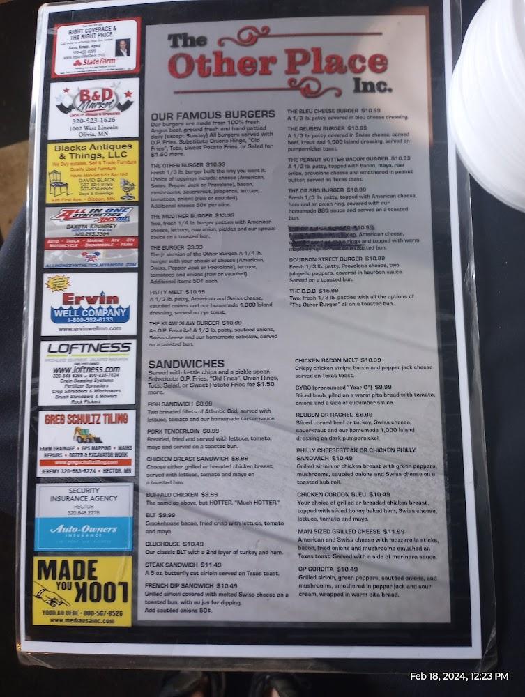 Other Place Menu image 2